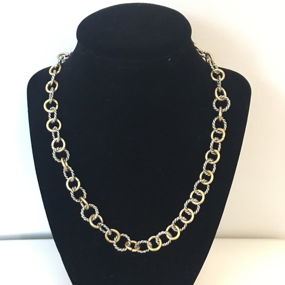 Jewelry - Gold and silver link necklace